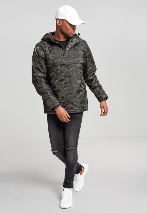 Immagine prodotto Urban Classics Giacca pull over camo imbottita (S)