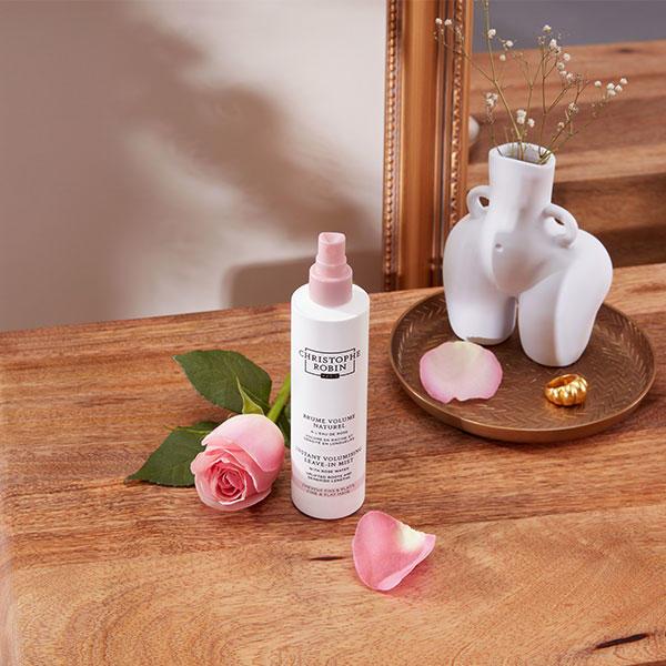 Actual product image Christophe Robin Instant Volumising Leave-In Mist with Rose Water (150 ml)
