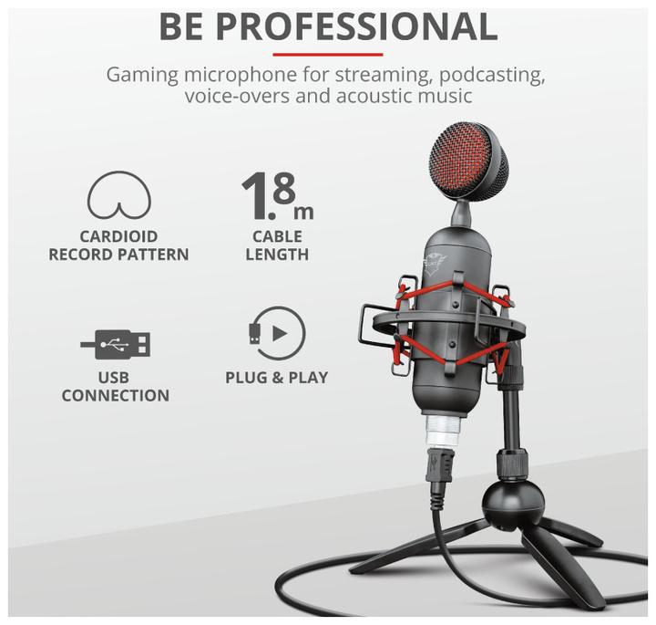 Actual product image Trust Microphone GXT 244 Buzz