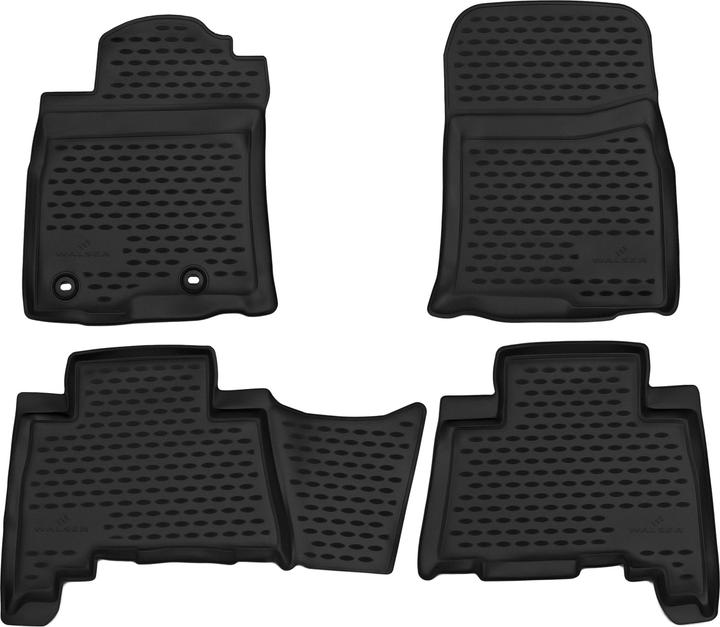 Walser Rubber mats XTR for Toyota Land Cruiser (J15) 07/2009-Today (2 front mats + 2 rear mats)
