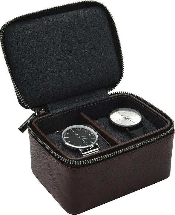 Actual product image Stackers Double Zipped Watch Box