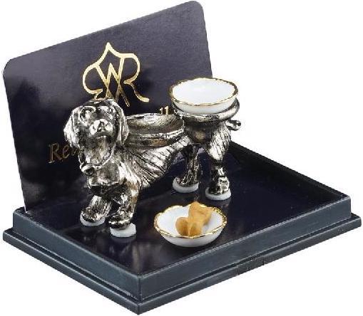 Image du produit Reutter 001.420/5 - Porte-écuelle pour chien, miniature à l'échelle 1:12