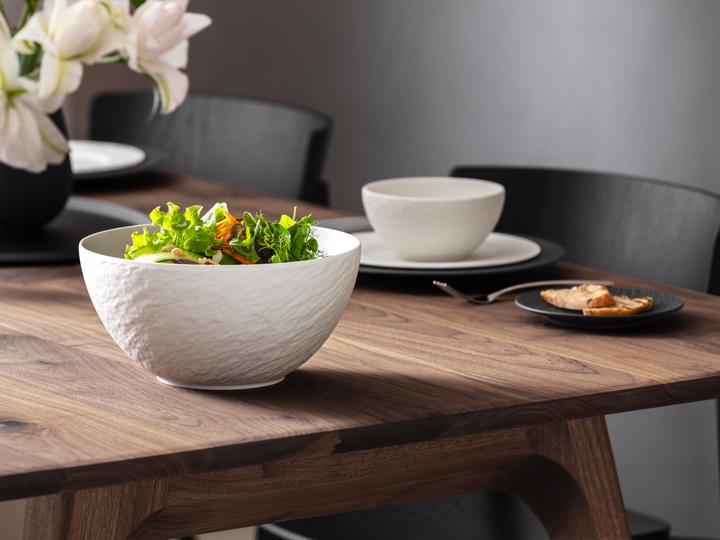 Produktbild Villeroy & Boch Manufacture Rock blanc Salatschüssel 24cm (24 cm, 2.40 l, 1 x)