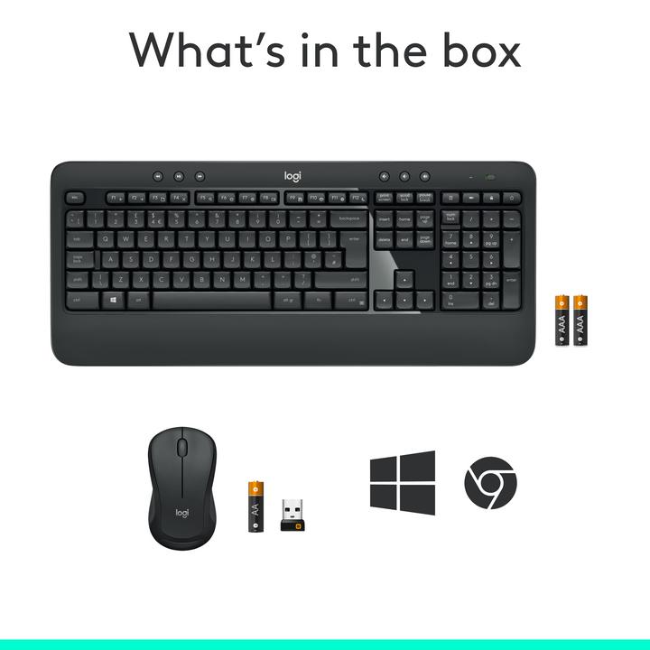 Image du produit Logitech MK540 Advanced (CH, Sans fil)