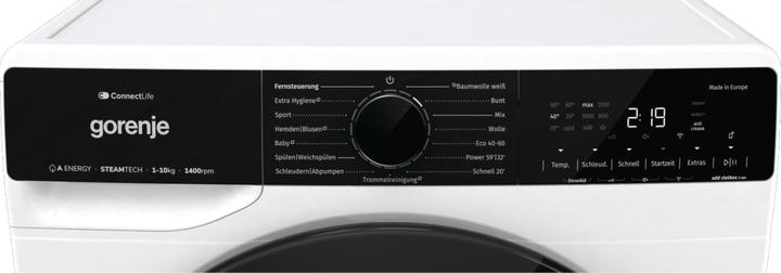 Actual product image Gorenje WPNA14A3TS Waschmaschine 10 kg (10 kg, Left)