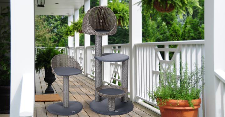 Immagine prodotto Karlie Albero per gatti all'aperto II (129.50 cm, Grigio)