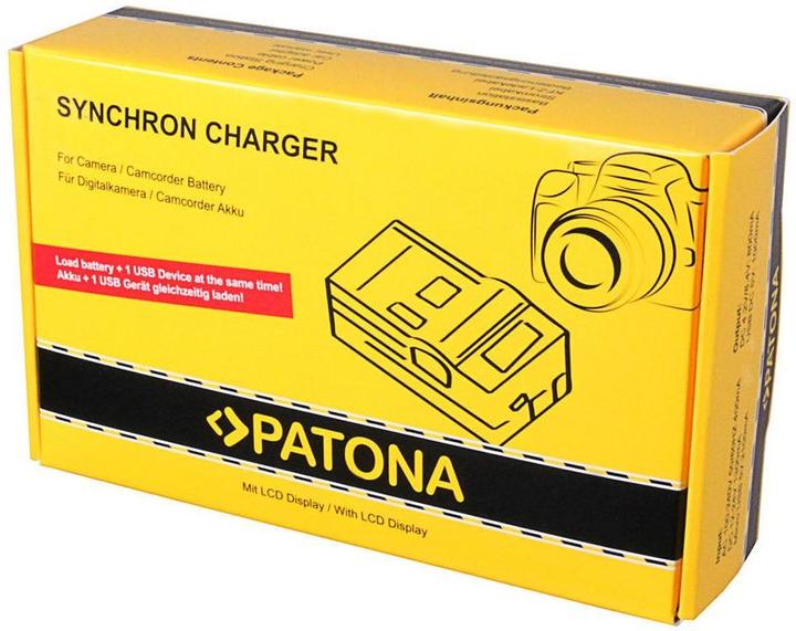 Produktbild Patona Synchron USB Ladegerät Canon LPE8 (Kamera Akku Ladegerät)