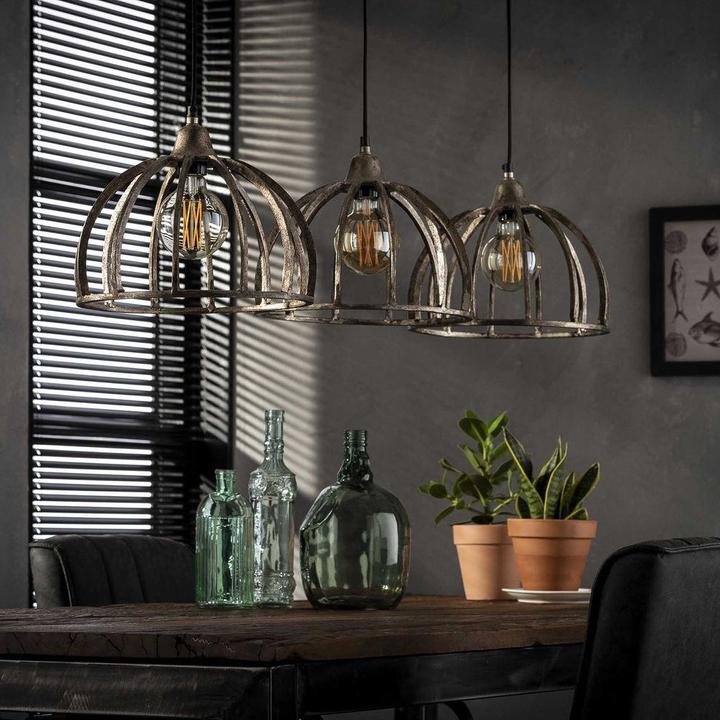 Produktbild famlights Mila in Nickel E27 3-flammig (E27)