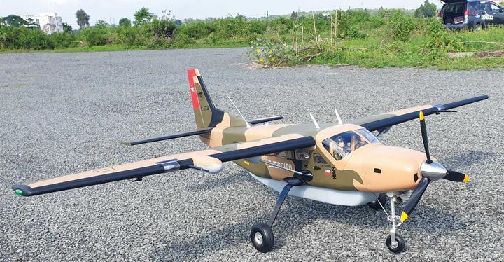 Productafbeelding Seagull Models cessna 208 grand caravan ex 85" 45cc "militair". (Schaalmodel)