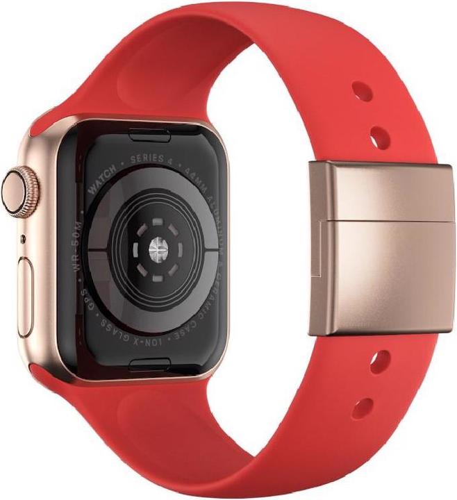 Produktbild xMount Armband Apple Watch Series 1 - 6/SE (44 mm) Rot / Gold (Aluminium, Silikon)