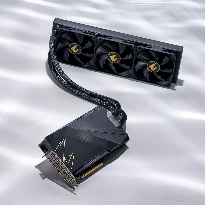 Image du produit Gigabyte AORUS GeForce RTX 3090 Ti XTREME WATERFORCE 24G (24 Go)