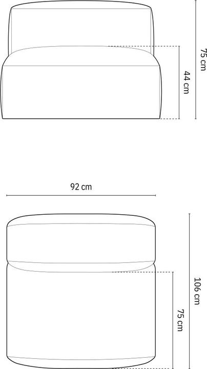 Produktbild Micadoni Martina (1-Sitzer, Modular Sofa)