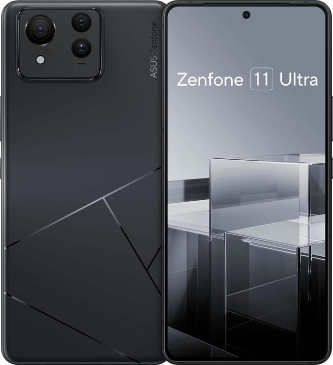 Produktbild ASUS Zenfone 11 Ultra (256 GB, Ethernal Black, 6.78", Dual SIM, 50 Mpx, 5G)
