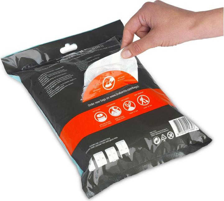 Actual product image Brabantia PerfectFit bin liner type O 30 L, 40 pcs. (40 x, 30 l)
