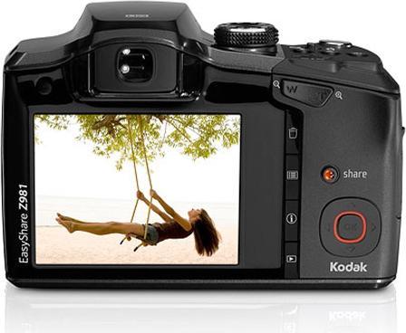 Image du produit Kodak Easyshare Z981, 14 MPixels, zoom 26x, vidéos HD, noir