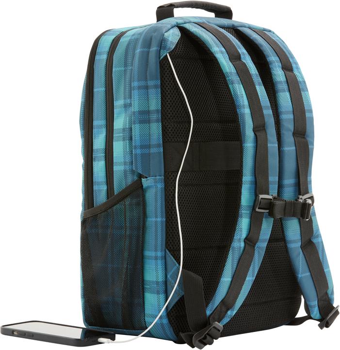 Actual product image HP Campus XL Tartan plaid Backpack (P) (20 l)
