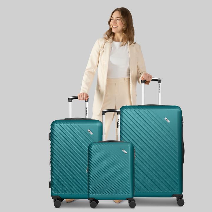 Produktbild Check.In Paradise 2.0 4 Rollen Kofferset 3-teilig mit Dehnfalte (228 l, XL (ab 115l))