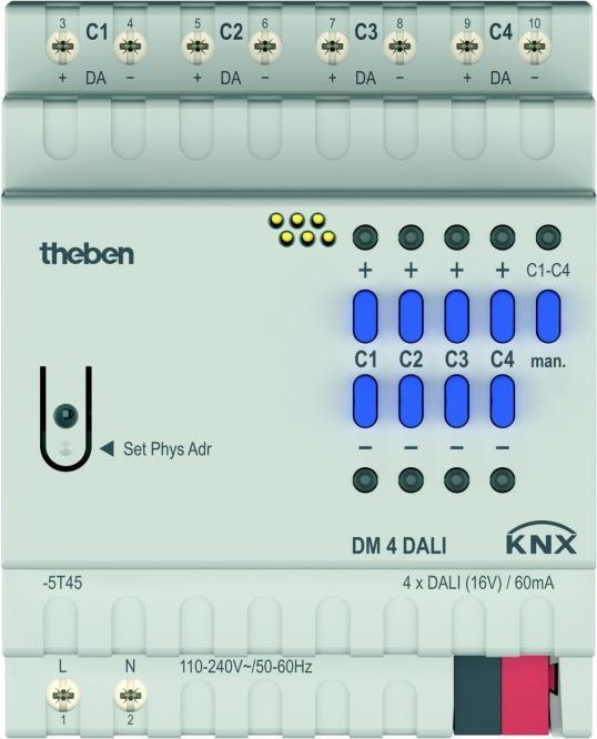 Produktbild Theben Dm 4 Dali Knx
