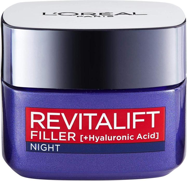 L'Oréal Paris L'Oréal - Revitalift Filler (HA) Night Cream 50 ml (50 ml, Nachtcreme)