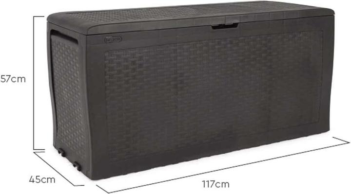 Actual product image Keter Storage box Samoa, colour anthracite, 270l