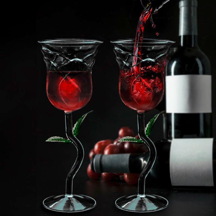 Produktbild Mikamax Rose Wine Glass Set (20 cl, 2 Gläser, Rotweingläser)