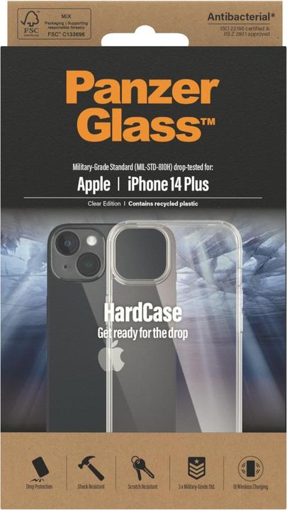 Produktbild PanzerGlass Back Cover Hard Case iPhone 14 Plus Transparent (Apple iPhone 14 Plus)