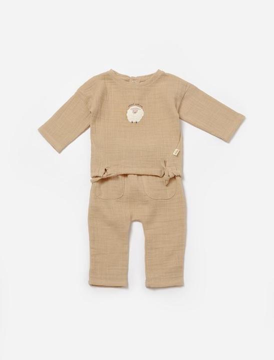 Immagine prodotto BabyCosy Set di maglietta e pantaloni a maniche lunghe (68)