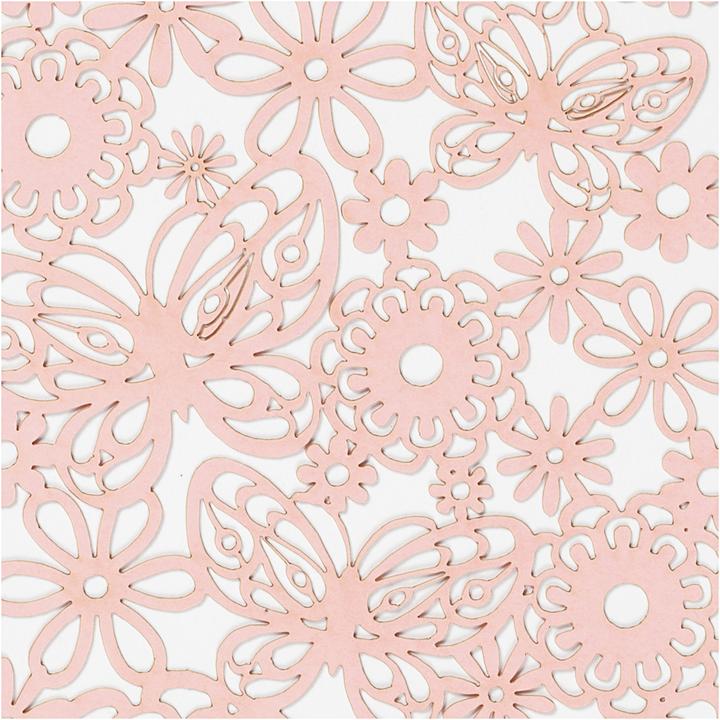 Produktbild Creativ Company Spitzenpapier Rosa (200 g/m², 10 x)