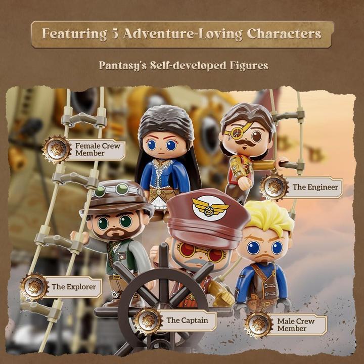 Actual product image Pantasy Steampunk Airship