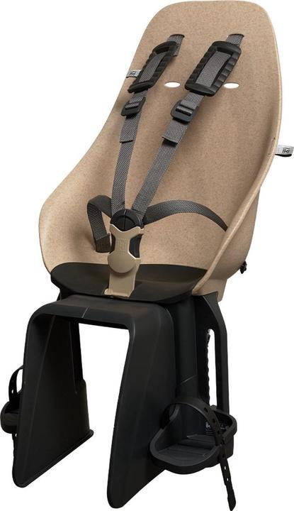 Urban Iki Bio -Fahrradsitz hinter Taâ € € € € € € ”Ke Mik HD - Oishi Beige/ Bincho Schwarz