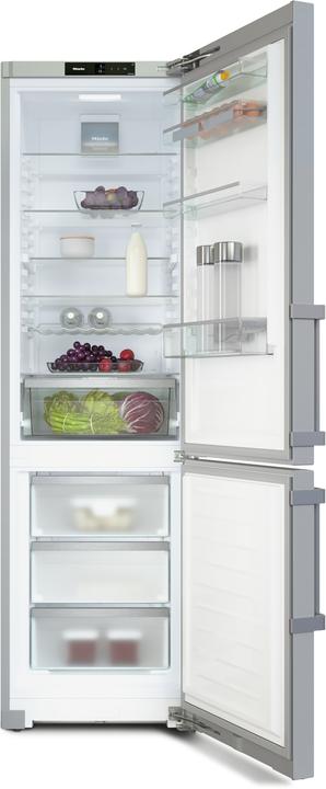 Produktbild Miele Kühl- / Gefrierkombination KFN 4795 AD Edelstahl CleanSteel (371 l)