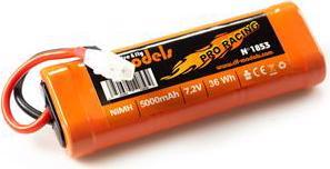 Actual product image DF-Models Racing Pack NiMh 7,2V 5000mAh Tamiya (7.20 V, 5000 mAh)