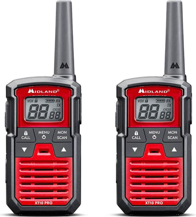 Actual product image Midland XT10 PRO - Portofoonset - Walkie Talkie - PMR446 - Set van 2 stuks - C1459 (4 km)