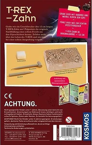 Produktbild Kosmos Experimentierkasten T-Rex Zahn