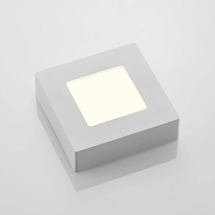 Produktbild Prios Alette LED-Deckenleuchte, weiss, 12,2 cm (705 lm)