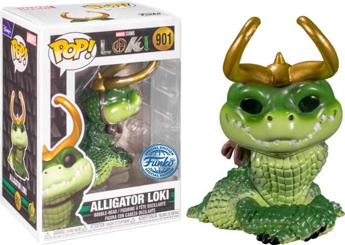 Actual product image Funko POP! Loki - Alligator Loki