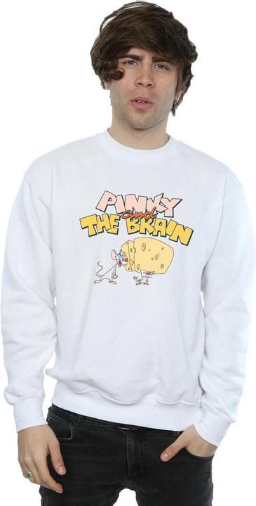 Produktbild Universal Textiles Pinky And The Brain Cheese Head Sweatshirt (4XL)