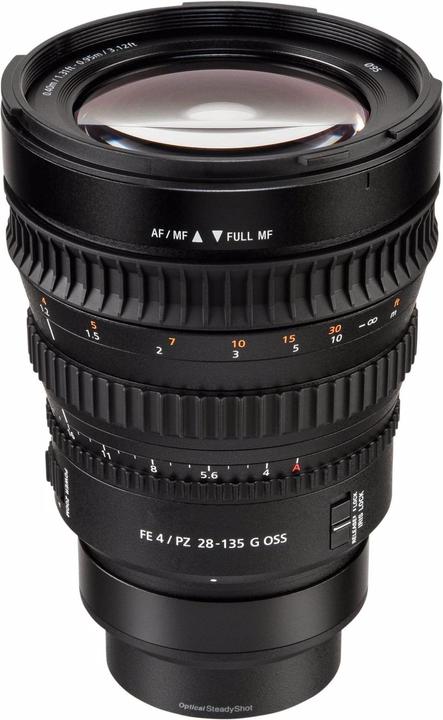 Image du produit Sony FE PZ 28-135mm f/4 G OSS, monture E (Sony E, Plein format)