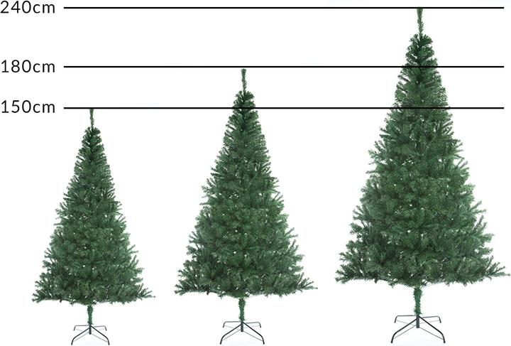 Actual product image Casaria Christmas tree (150 cm)