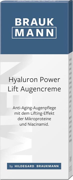 Produktbild Hildegard Braukmann Hyaluron Power Lift Augencreme (Crème, 30 ml, Tag + Nacht)