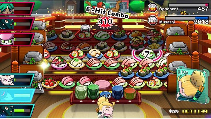 Produktbild Nintendo Sushi Striker: The Way of Sushido (Switch, DE)