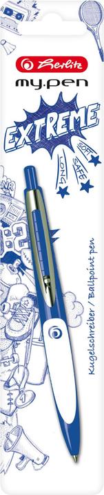 Actual product image Herlitz Biros my.pen /white (Blue/white, 1 x)
