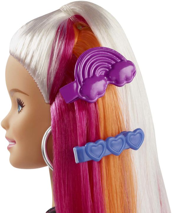 Produktbild Barbie Regenbogen-Glitzerhaar Puppe (blond)