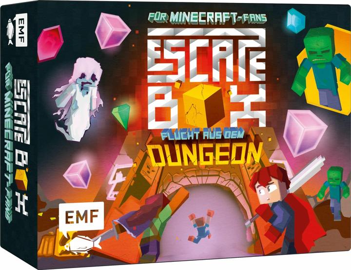 Produktbild Die Escape-Box für Minecraft-Fans: Flucht aus dem Dungeon (Deutsch)