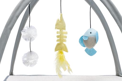Produktbild Beeztees Bz Kitten Spielmatte Xabia Gra (Katzenminzespielzeug)