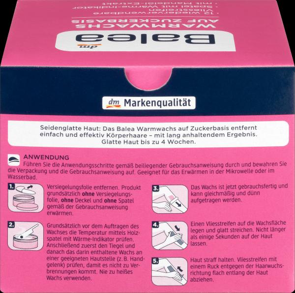 Actual product image dm Balea Sugar-based warm wax (250 ml, 1 x, 7500 g)