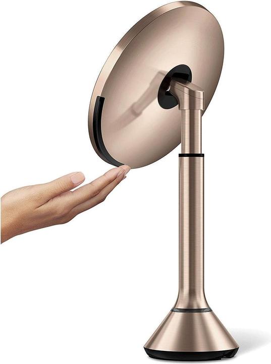 Actual product image Simplehuman Sensor mirror 20cm rose gold (Ø 20 cm)