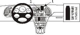 Actual product image Brodit ProClip Saab 9-3 Bj. 98-02