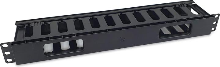 Produktbild equip 19" Kabelmanagement Panel abnehmbare Heckplatte sw