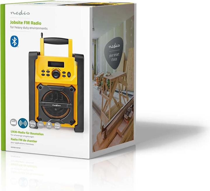 Produktbild Nedis FM-Radio RDFM3100YW (FM, Bluetooth)